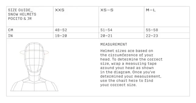 Poc Pocito Skull (25/26) Fluorescent Yellow/Green-8234 ADJ