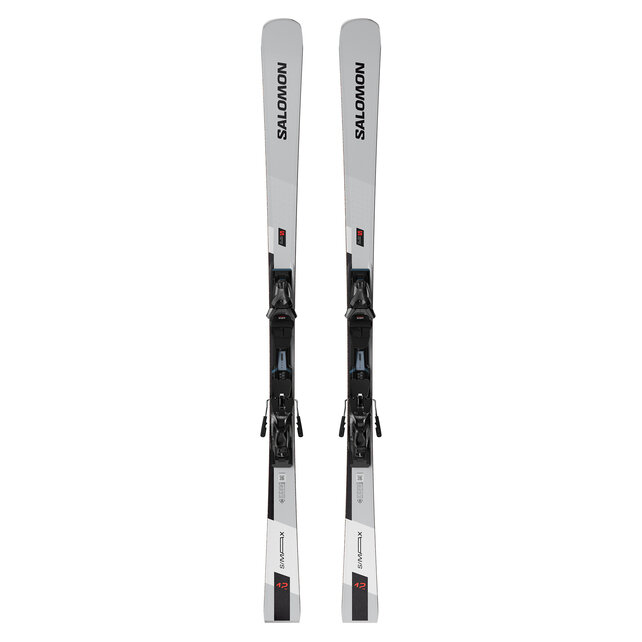 Salomon E S/Max 12 + Mi12 Gw F80 (25/26) Silver Met. / Black / White Salomon E S/Max 12 + Mi12 Gw F80 (25/26) Silver Met. / Black / White