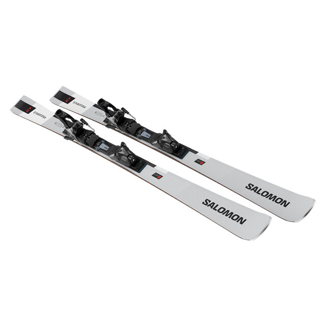 Salomon E S/Max 12 + Mi12 Gw F80 (25/26) Silver Met. / Black / White Salomon E S/Max 12 + Mi12 Gw F80 (25/26) Silver Met. / Black / White