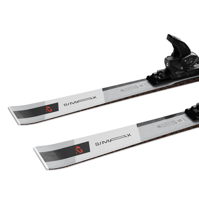 Salomon E S/Max 12 + Mi12 Gw F80 (25/26) Silver Met. / Black / White Salomon E S/Max 12 + Mi12 Gw F80 (25/26) Silver Met. / Black / White