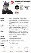 Salomon Shift Alpha Boa 95 W (25/26) Black / Ultra Violet / Ultra Violet Salomon Shift Alpha Boa 95 W (25/26) Black / Ultra Violet / Ultra Violet