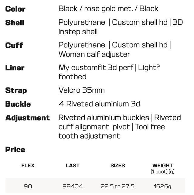 Salomon S/Pro Alpha 90 W Gw (25/26) Black / Black