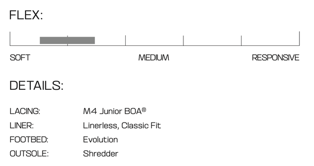 Salomon Whipstar Boa (25/26) Black / Black / White