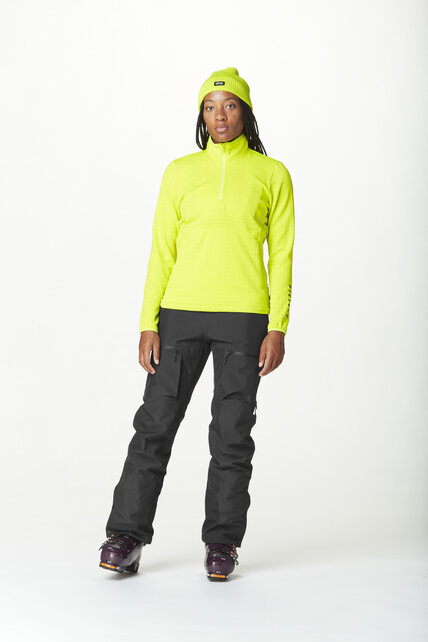 Picture Bake W 1/4 Grid Fleece (24/25) Acid Lime-A