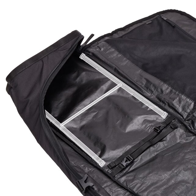 Thule Roundtrip Ski Rolling Bag (25/26) Black 175cm