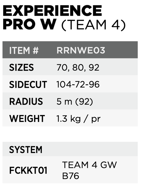 Rossignol Experience W Pro Team4 (24/25)