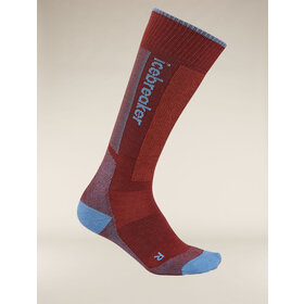 Icebreaker Women Merino Ski+ Medium Otc (24/25) Port/Baja/Cedar Wood-03R