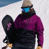 Jones Jkt W'S Mtn Surf Rec (24/25) Deep Purple