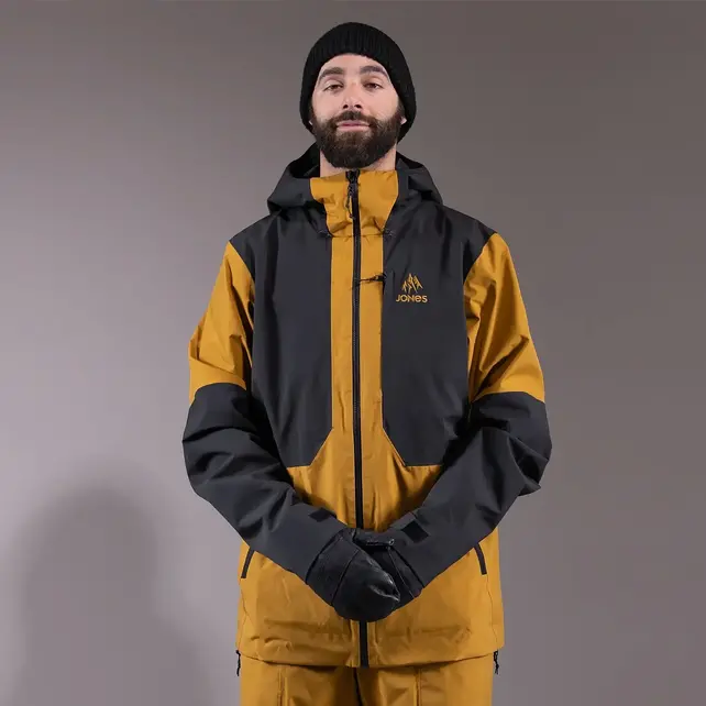 Jones Jkt M'S Mtn Surf Rec Shell (24/25) Sierra Brown