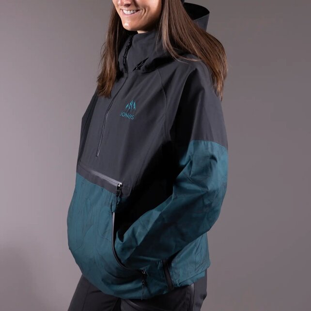 Jones Anorak W'S Mtn Surf Rec (24/25) Pacific Teal Jones Anorak W'S Mtn Surf Rec (24/25) Pacific Teal