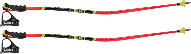 Leki Wcr Lite Gs 3D (25/26) Brightred/Neonyellow