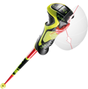 Leki Wcr Lite Sl 3D (25/26) Brightred/Neonyellow