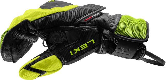 Leki Wcr Venom Sl 3D Mitt (26/27) Black/Ice Lemon