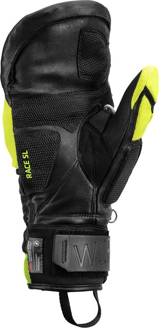 Leki Wcr Venom Sl 3D Mitt (26/27) Black/Ice Lemon