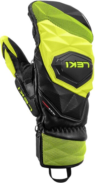 Leki Wcr Venom Sl 3D Mitt (26/27) Black/Ice Lemon