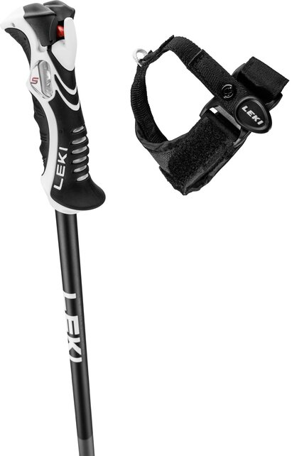 Leki Bold Lite S (25/26) Black/Red