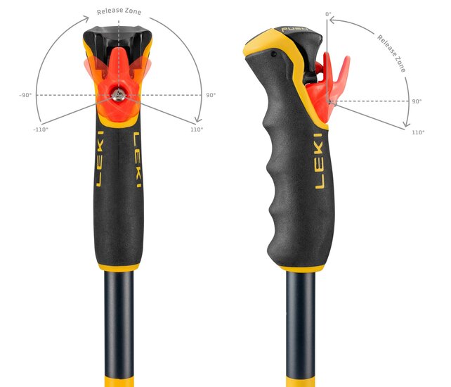 Leki Spitfire Vario 3D (25/26) Denimblue/Mustard