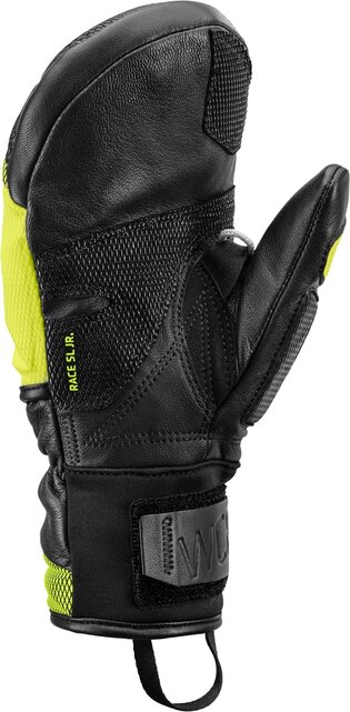 Leki Wcr Venom 3D Jr Mitt (26/27) Black/Ice Lemon