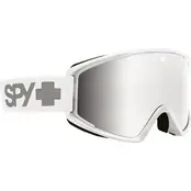 Spy Crusher Elite (25/26) Eco Matte White - Silver Mirror