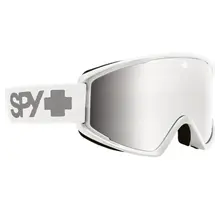 Spy Crusher Elite (25/26) Eco Matte White - Silver Mirror