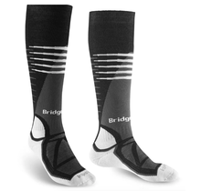 Bridgedale Mens Ski Midweight (26/27) Black/White