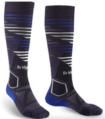 Bridgedale Mens Ski Lightweight - Pattern (26/27) Navy