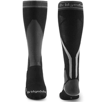Bridgedale Mens Ski Lightweight (26/27) Black/Grey