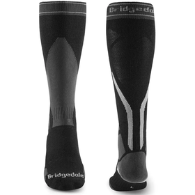 Bridgedale Mens Ski Lightweight (26/27) Black/Grey