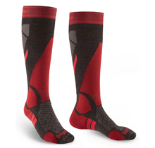 Bridgedale Mens Ski Lightweight (26/27) Graphite/Red