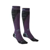 Bridgedale Womens Ski Midweight (26/27) Black/Purple