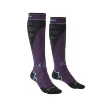 Bridgedale Womens Ski Midweight (26/27) Black/Purple