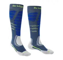 Bridgedale Mens Ski Easy On (26/27) Denim/Blue