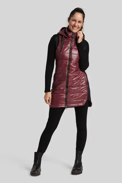 Ohsho Gloria Long Vest (24/25) Cabernet Ohsho Gloria Long Vest (24/25) Cabernet