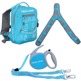 Mdxone The One Snowboard/Ski Backpack With Retractable Rope (24/25) Aqua