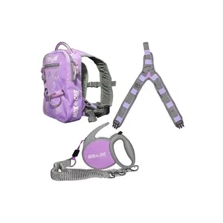 Mdxone The One Snowboard/Ski Backpack With Retractable Rope (24/25) Lavender