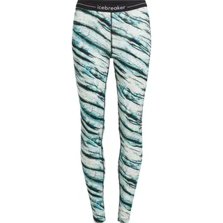 Icebreaker Women Merino 200 Oasis Leggings Protect Our Winters Aop (24/25) Snow/Aop-03P