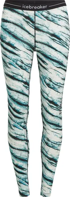 Icebreaker Women Merino 200 Oasis Leggings Protect Our Winters Aop (24/25) Snow/Aop-03P