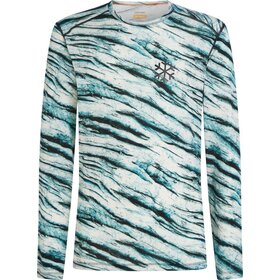 Icebreaker Men Merino 200 Oasis Ls Crewe Protect Our Winters Aop (24/25) Snow/Aop-03P