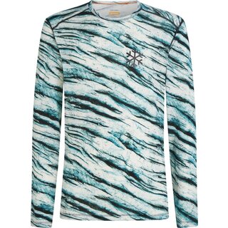 Icebreaker Men Merino 200 Oasis Ls Crewe Protect Our Winters Aop (24/25) Snow/Aop-03P