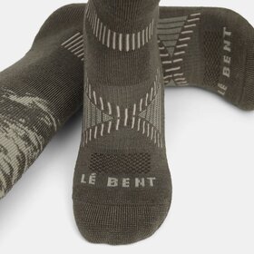 Le Bent Sammy Carlson Pro Series Light Cushion Snow Sock (25/26) Alpine Ash-210