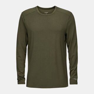 Le Bent Mens Midweight Crew (24/25) Dark Eucalypt-303