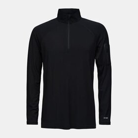 Le Bent Mens Core Midweight 1/4 Zip (24/25) Black-001