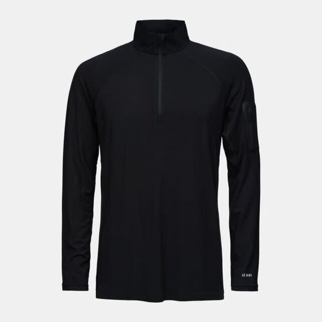 Le Bent Mens Core Midweight 1/4 Zip (24/25) Black-001 Le Bent Mens Core Midweight 1/4 Zip (24/25) Black-001