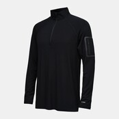 Le Bent Mens Core Midweight 1/4 Zip (24/25) Black-001 Le Bent Mens Core Midweight 1/4 Zip (24/25) Black-001