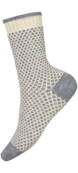 Smartwool Women's Everyday Cozy Popcorn Polka Dot Crew Socks (26/27) Natural