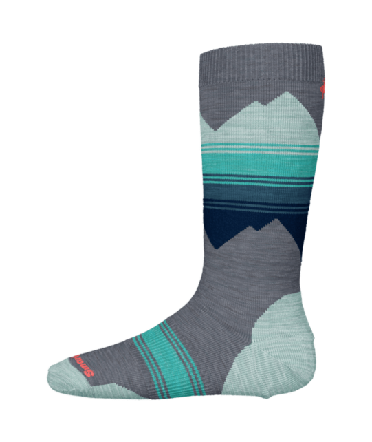 Smartwool Kids' Ski Light Cushion Otc Socks (25/26) Medium Gray-052 Smartwool Kids' Ski Light Cushion Otc Socks (25/26) Medium Gray-052