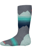 Smartwool Kids' Ski Light Cushion Otc Socks (25/26) Medium Gray-052 Smartwool Kids' Ski Light Cushion Otc Socks (25/26) Medium Gray-052