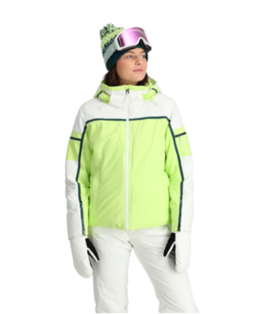 Spyder Womens Poise Jacket (23/24) Lime Ice-Lic Spyder Womens Poise Jacket (23/24) Lime Ice-Lic