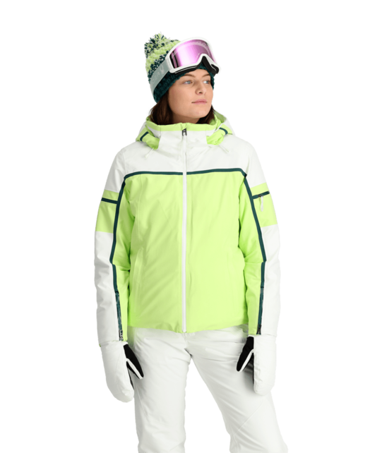 Spyder Womens Poise Jacket (23/24) Lime Ice-Lic Spyder Womens Poise Jacket (23/24) Lime Ice-Lic