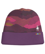 Smartwool Kids Thermal Merino Reversible Cuffed Beanie (23/24) Purple Iris Mtn Scape-M21 Smartwool Kids Thermal Merino Reversible Cuffed Beanie (23/24) Purple Iris Mtn Scape-M21